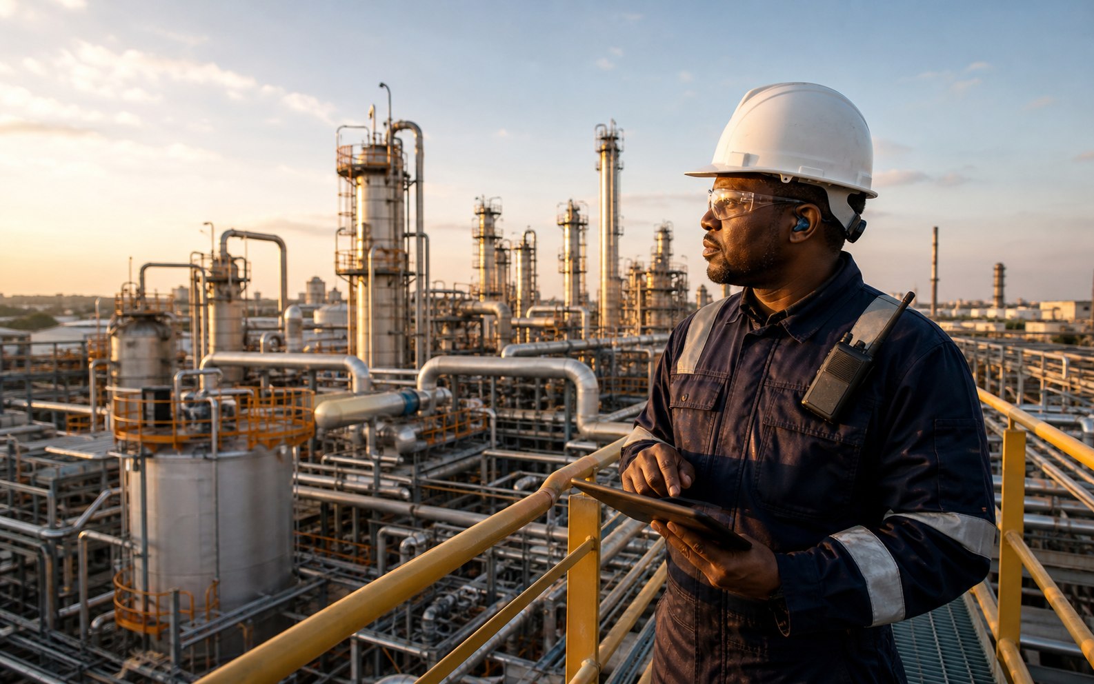 Oil and gas processing infrastructure